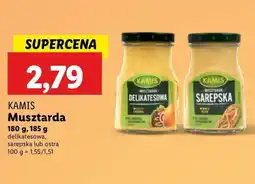 Lidl Musztarda delikatesowa Kamis oferta