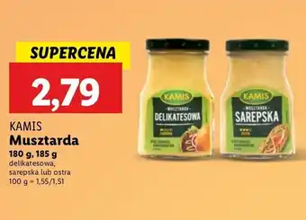 Lidl Musztarda delikatesowa Kamis oferta