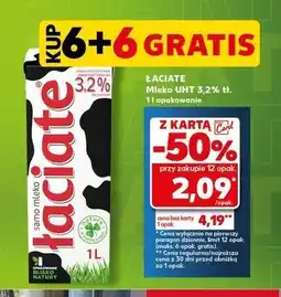 Kaufland Mleko 3.2% Łaciate oferta