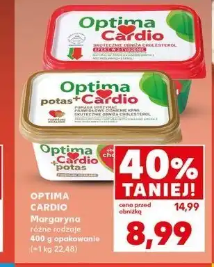 Kaufland Margaryna Optima cardio potas Optima kruszwica oferta