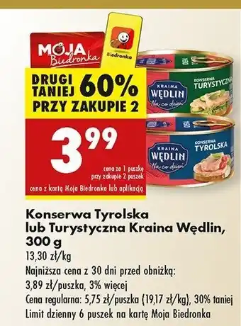 Biedronka Konserwa turystyczna Łuków oferta