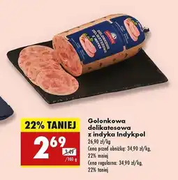 Biedronka Golonkowa delikatesowa z indyka Indykpol oferta