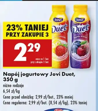 Biedronka Jogurt pitny Jovi oferta