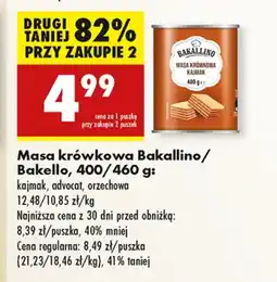 Biedronka Masa krówkowa Bakallino oferta