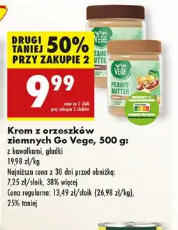 Biedronka Krem orzechowy Go Vege oferta