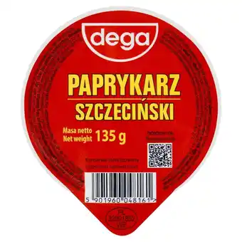 Biedronka dega Paprykarz szczeciński 135 g oferta