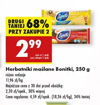 Biedronka Herbatniki Bonitki oferta