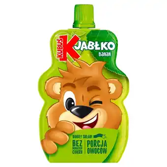 Biedronka Kubuś Mus jabłko banan 100 g oferta