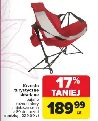 Carrefour Krzesło turystyczne oferta