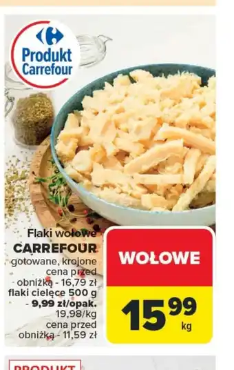 Carrefour Market Flaki wołowe Carrefour oferta