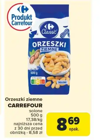 Carrefour Market Orzeszki solone Carrefour oferta