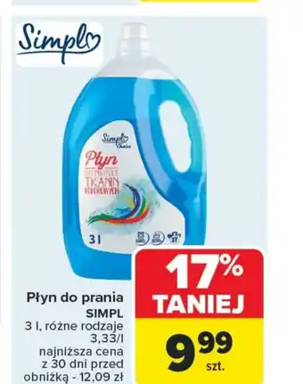 Carrefour Market Płyn do prania Simpl oferta