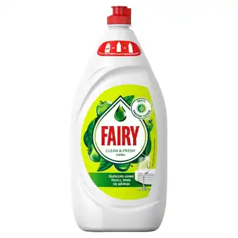 Carrefour Market Fairy Clean & Fresh Jabłko Płyn do mycia naczyń zapewniający lśniąco czyste naczynia 1350ml oferta