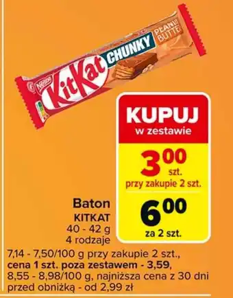 Carrefour Express Baton Nestle oferta