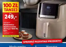 Lidl Frytkownica beztłuszczowa 1600w Bergner oferta