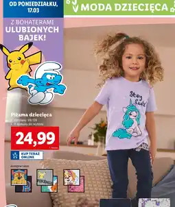 Lidl Piżama dziecięca chłopięca 98-128 oferta