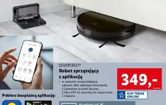 Lidl Robot sprzątający z aplikacją Silvercrest oferta