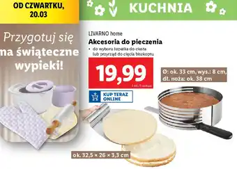 Lidl Przyrząd co cięcia biszkoptu Livarno Home oferta