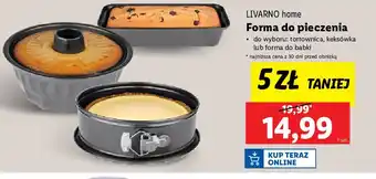 Lidl Forma do babki 22 cm Livarno Home oferta