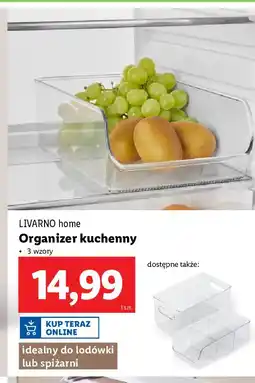 Lidl Organizery kuchenne Livarno Home oferta