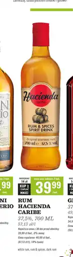 Biedronka Rum Hacienda Caribe & Spices oferta