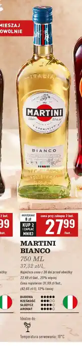 Biedronka Vermouth Martini Bianco oferta