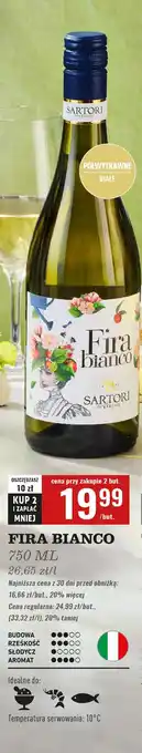 Biedronka Wino Fira Bianco oferta