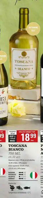 Biedronka Wino Toscana Bianco oferta