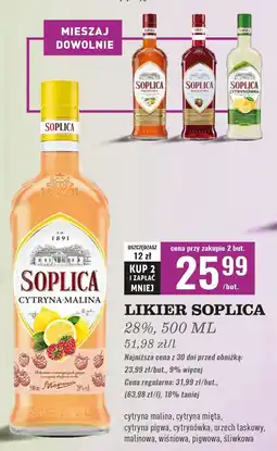 Biedronka Wódka Soplica Śliwkowa oferta