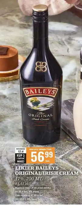 Biedronka Likier Baileys Original Irish Cream oferta