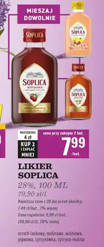 Biedronka Wódka Soplica Wiśniowa oferta