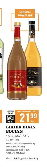 Biedronka Likier Biały Bocian Advocaat oferta