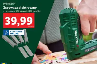 Lidl Zszywacz elektryczny Parkside oferta