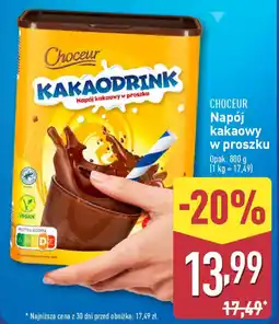 ALDI CHOCEUR Napój kakaowy w proszku oferta