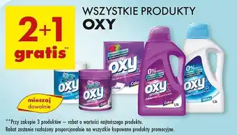 Biedronka Produkty Oxy oferta