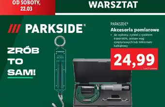 Lidl Mikrometr kabłąkowy Parkside oferta