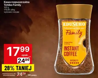 Delikatesy Centrum Kawa rozpuszczalna Tchibo Family oferta