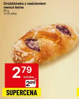 Delikatesy Centrum Drożdzówka z nadzieniem owoce leśne oferta