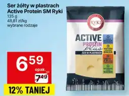 Delikatesy Centrum Ser żółty w plastrach Active Protein SM Ryki oferta