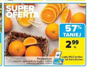 Carrefour Market Pomarańcze oferta