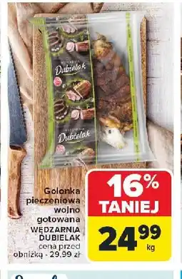 Carrefour Market Golonka wieprzowa wolno gotowana bez kości Dubielak oferta