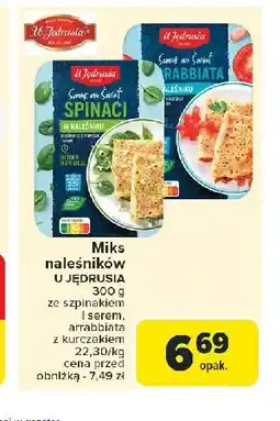 Carrefour Naleśniki arrabbiata U jędrusia oferta