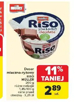 Carrefour Market Deser czekoladowy Muller riso oferta