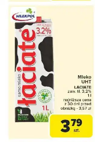 Carrefour Market Mleko 3.2% Łaciate oferta