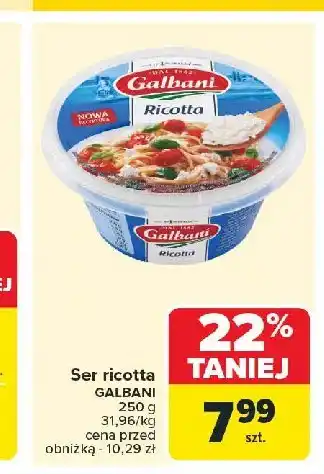 Carrefour Ser ricotta Galbani oferta