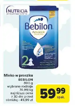 Carrefour Market Mleko 2 BEBILON ADVANCE PRONUTRA oferta