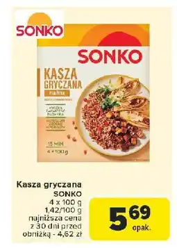 Carrefour Market Kasza gryczana prażona Sonko oferta