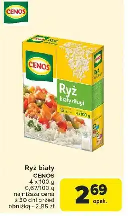 Carrefour Market Ryż biały długi Cenos oferta