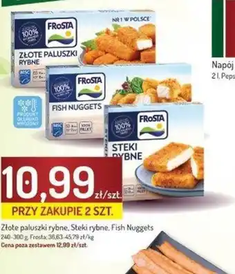 Avita Złote paluszki rybne, Steki rybne, Fish Nuggets Frosta oferta