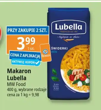 E.Leclerc Makaron świderki Lubella makaron oferta